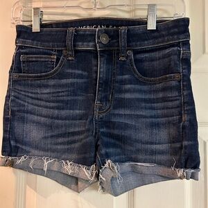 American Eagle jean shorts.  Size 2